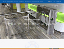 Tablet Screenshot of p-s-tec.com